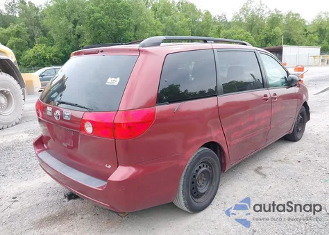 2008 Toyota Sienna Le из США, поврежденный, VIN 5TDZK23C48S222228
